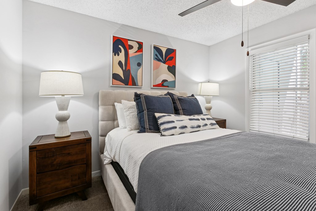 Bedroom A bedroom at Elme Druid Hills, Atlanta, Georgia